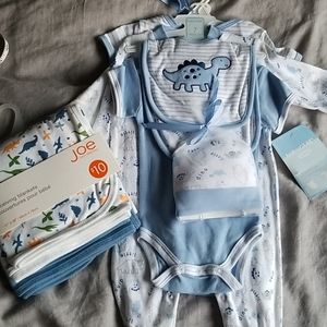 0-3m clothing and receiving blankets